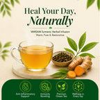 Vansam – Turmeric Herbal Infusion | Natural Anti-Inflammatory Herbal Blend | Supports Immunity, Digestion & Detox | 100% Pure Ingredients | 100gm Loose Leaf