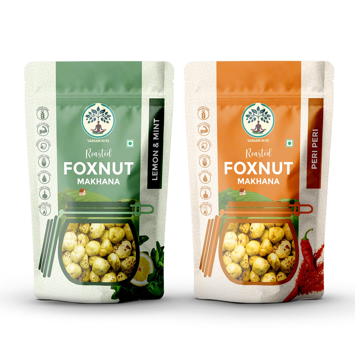 Peri Peri + Lemon & Mint Roasted ( Combo )