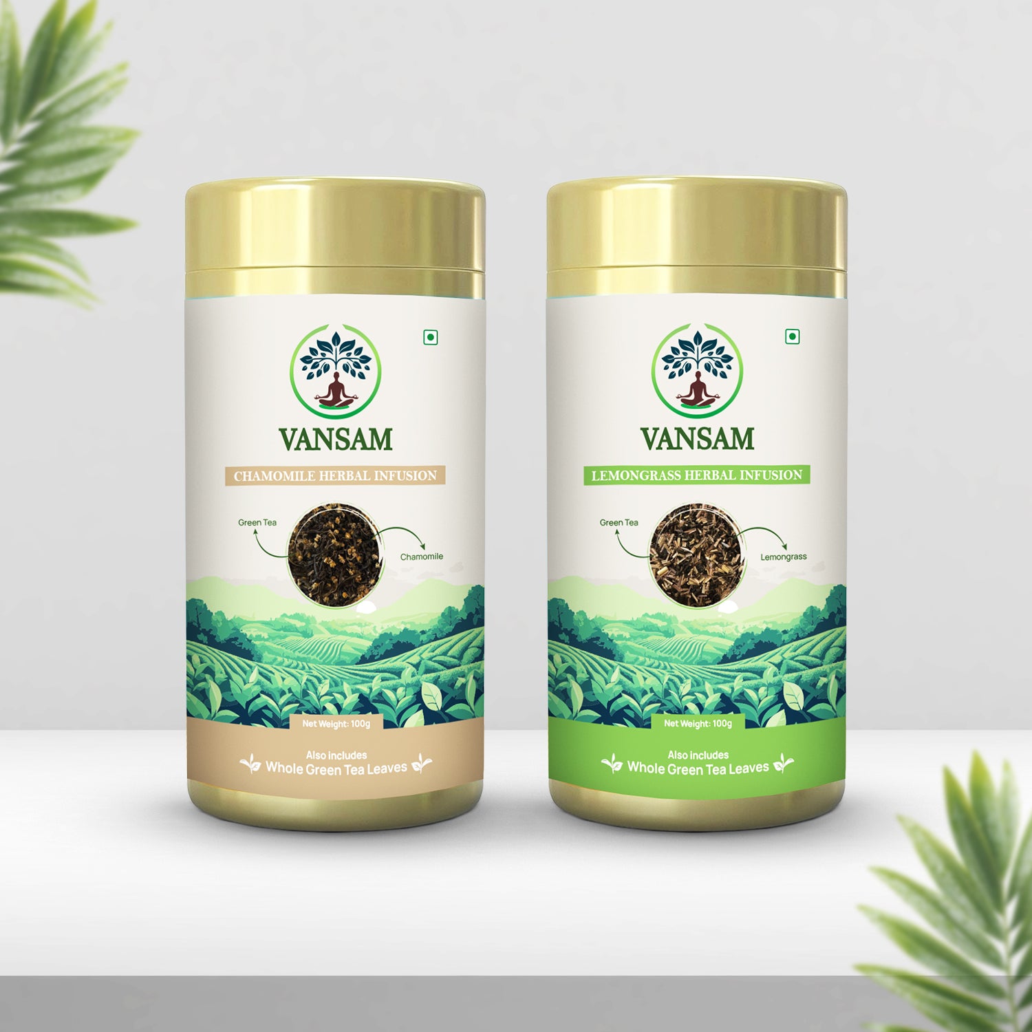 Chamomile + Lemongrass ( 10 % Off )