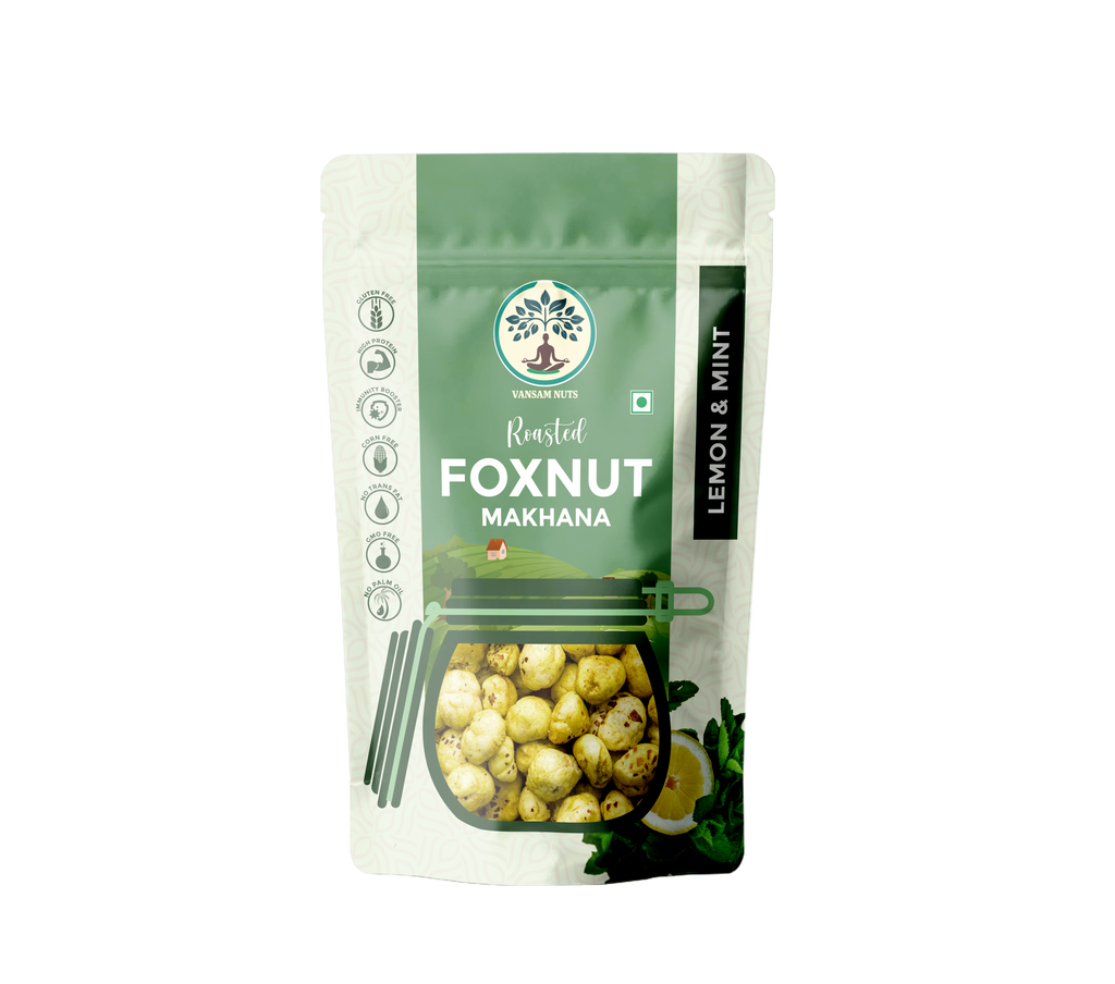 Lemon & Mint Roasted Foxnut Makhana