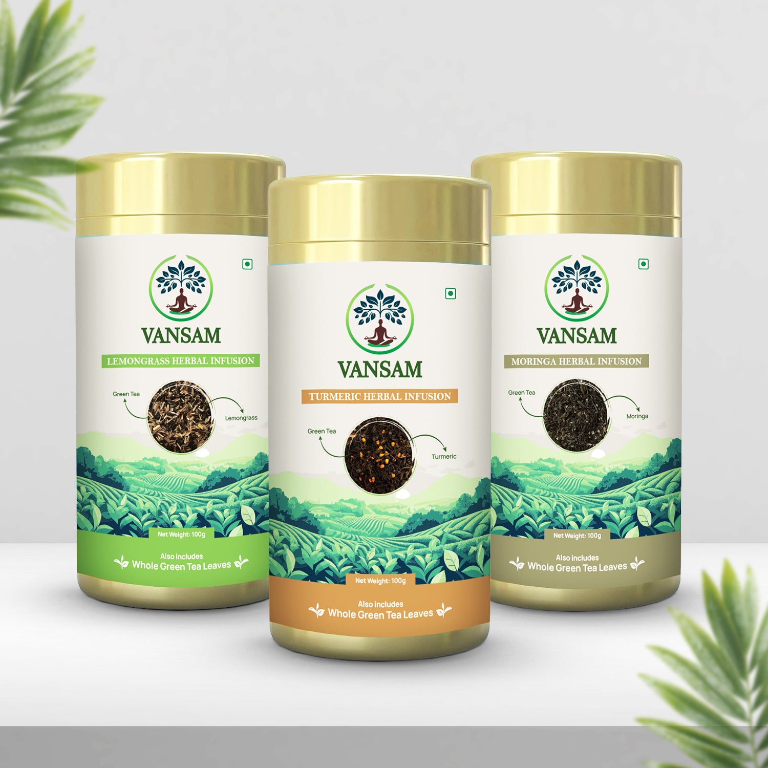Lemongrass + Turmeric + Moringa ( 15% Off )
