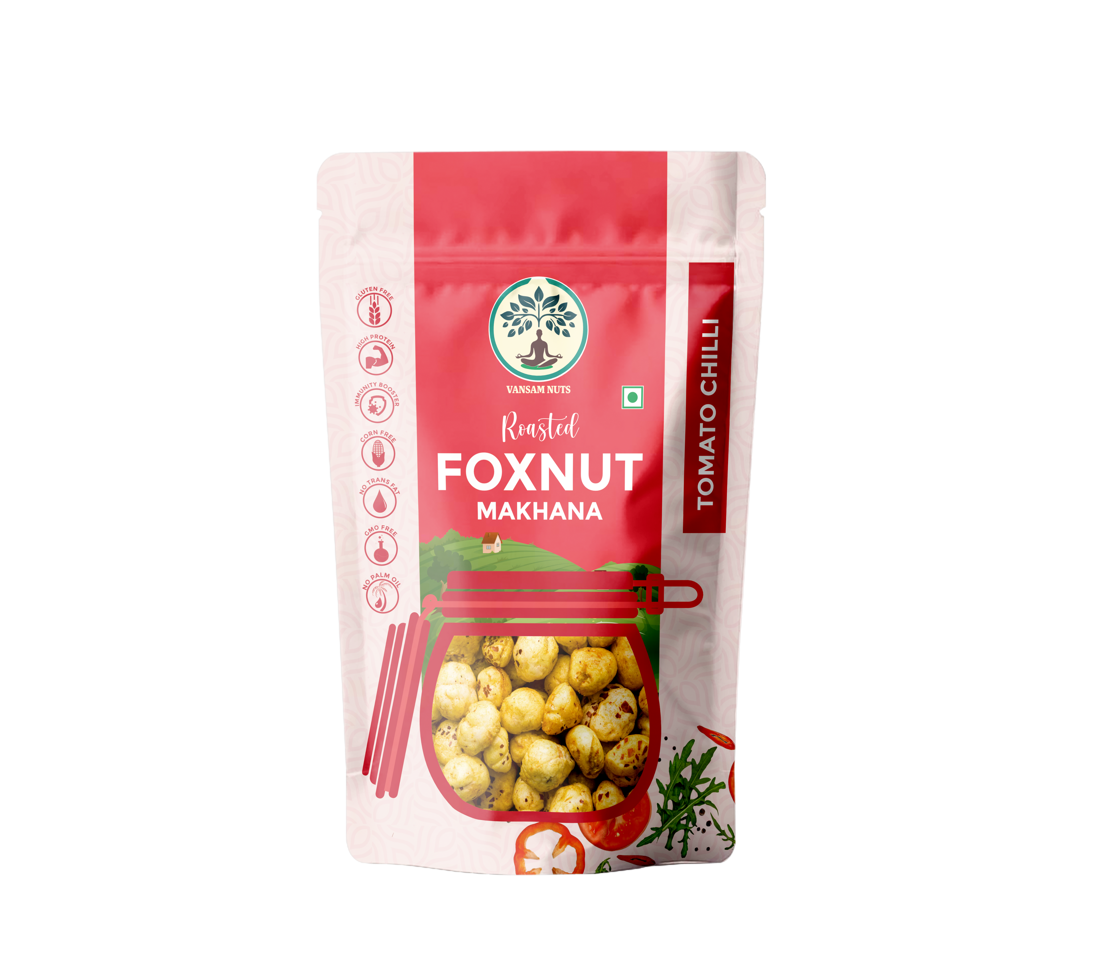Tomato Chilli Roasted Foxnut Makhana